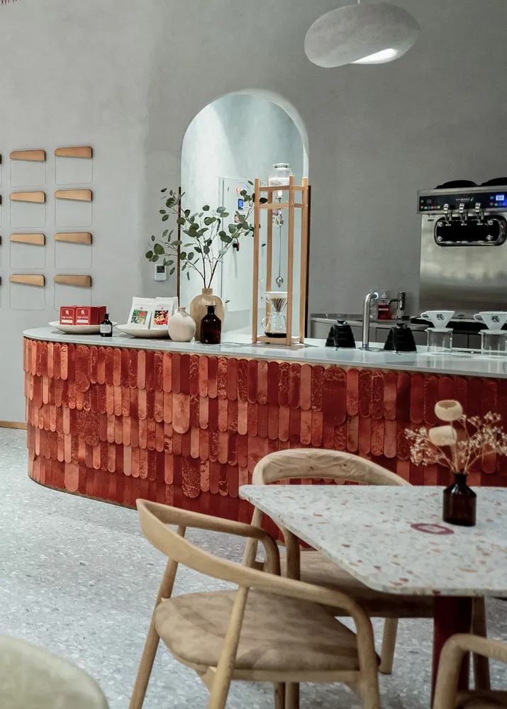 Tables Salle à Manger - OBLONG TILE - WOLKBERG CASTING STUDIOS