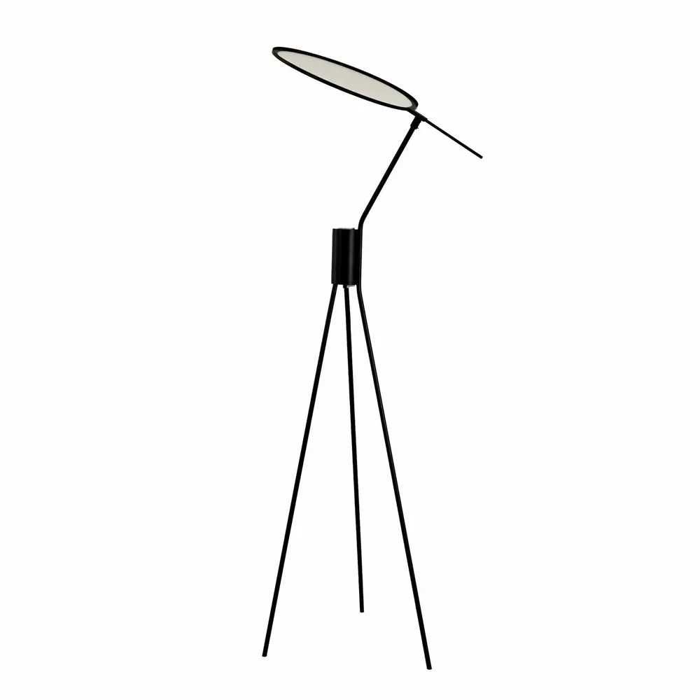 Floor lamps - Black steel floor lamp - ANGEL CERDÁ