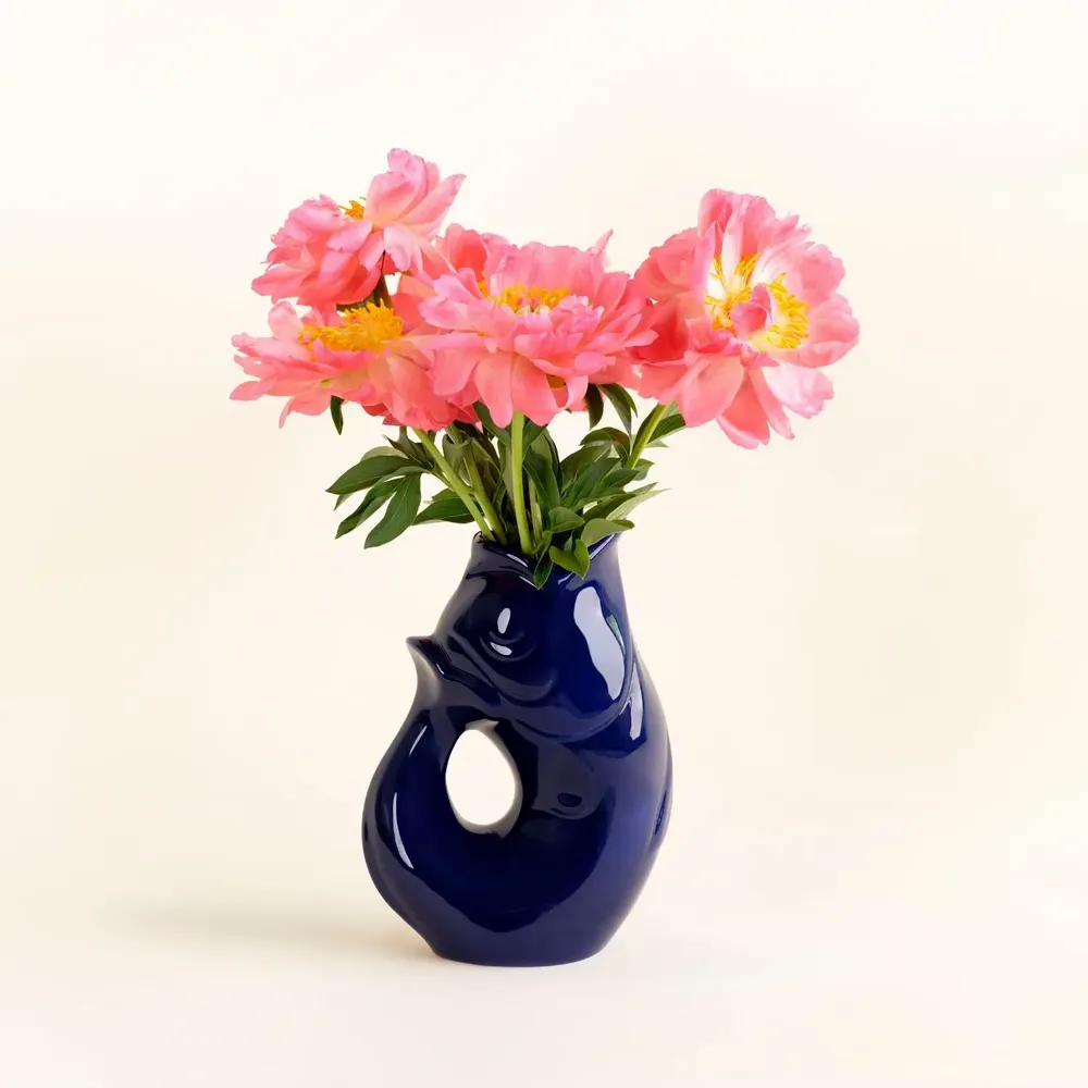 Objets de décoration - Carafe GlouGlou Encre Brillant - CHAROLLES