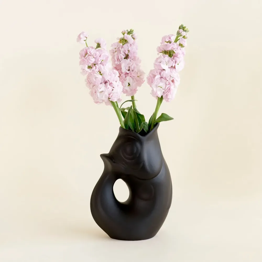 Objets de décoration - Carafe GlouGlou Ebène Mat - CHAROLLES