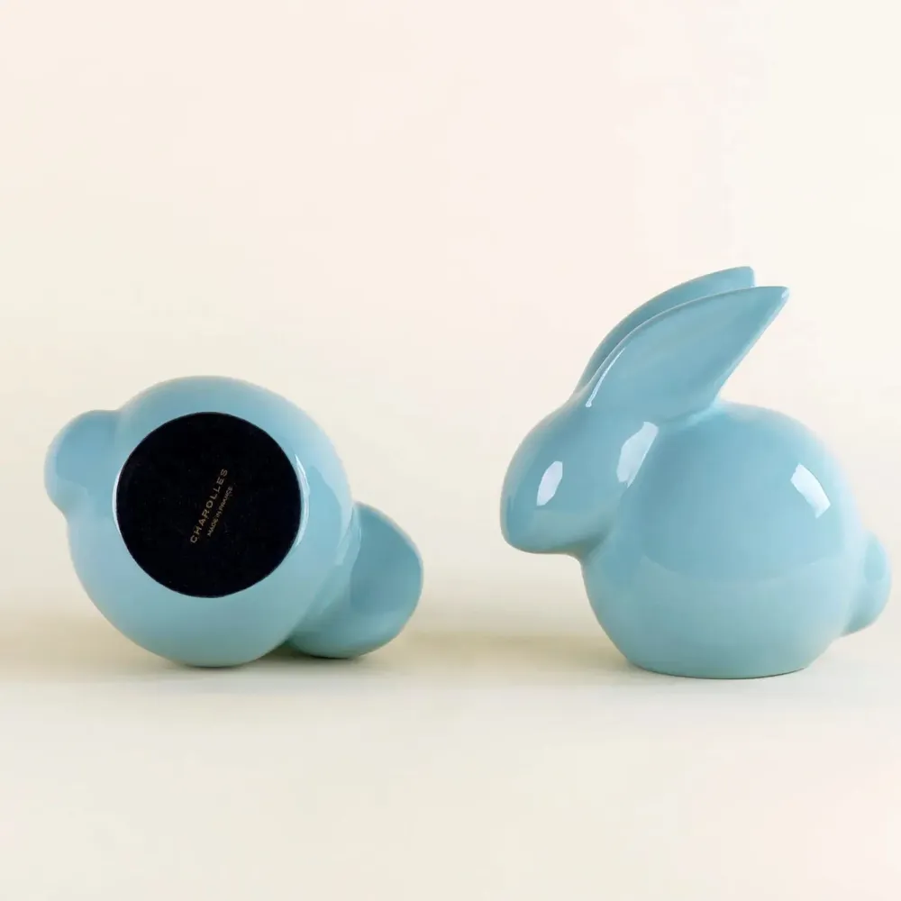 Objets déco enfant - Lapin en céramique (Petite taille) - CHAROLLES