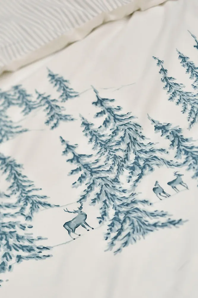 Bed linens - Winter Story Duvet Set - SYLVIE THIRIEZ