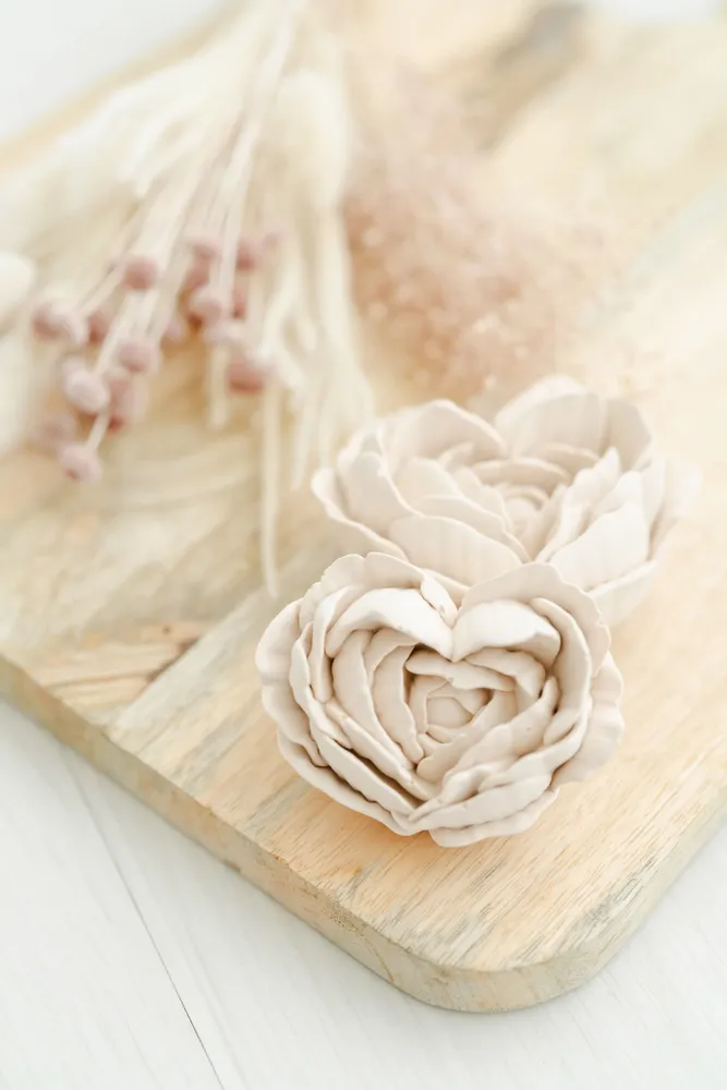 Objets de décoration - Le cœur fleuri - PETIT - MINERAL ORGANIC CRAFTS