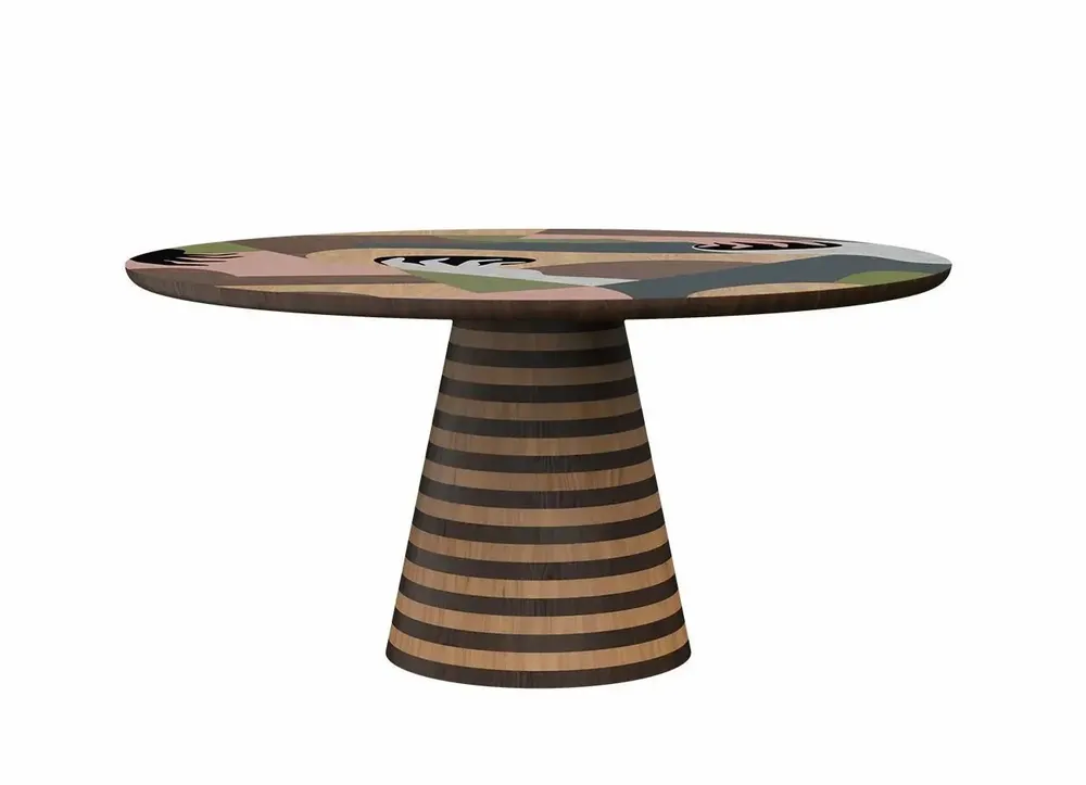 Dining Tables - Kol Aj Dining Table Handmade by Malabar - MALABAR