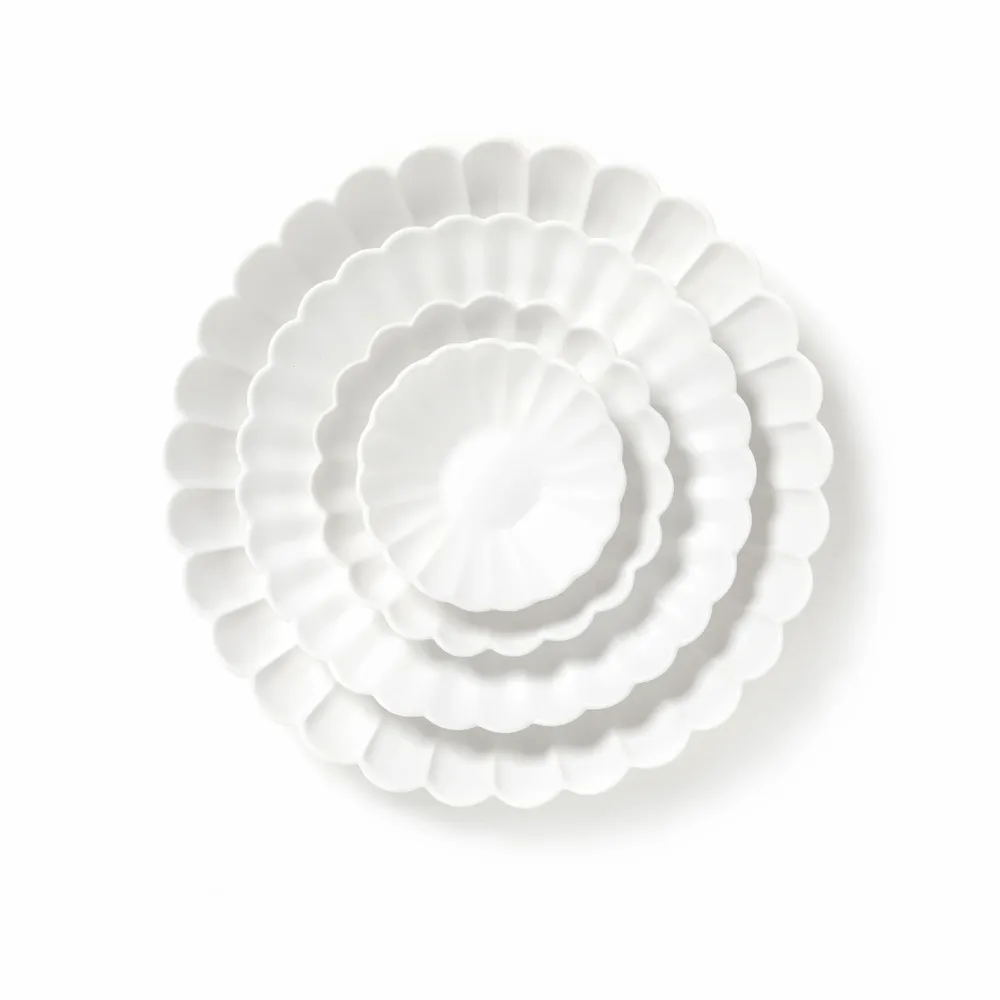 Platter and bowls - Flower blossom set - MUJAGI