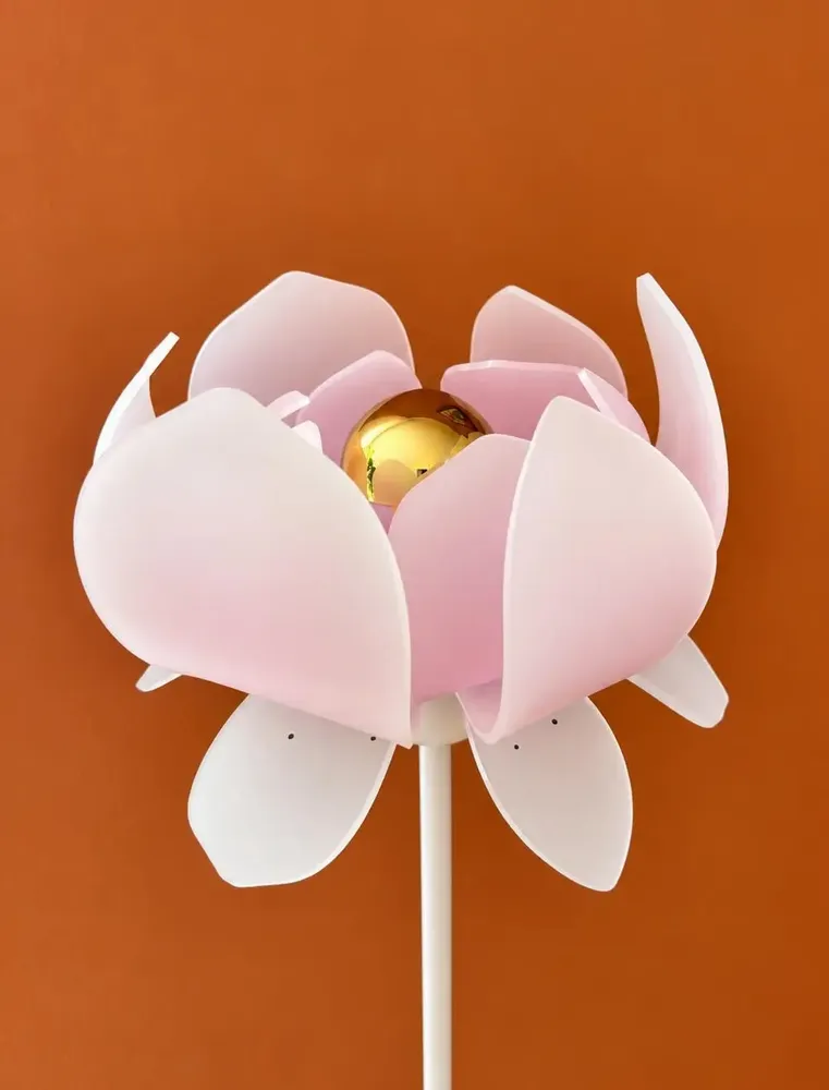 Floor lamps - Lotus floor lamp - ANCA FETCU STUDIO