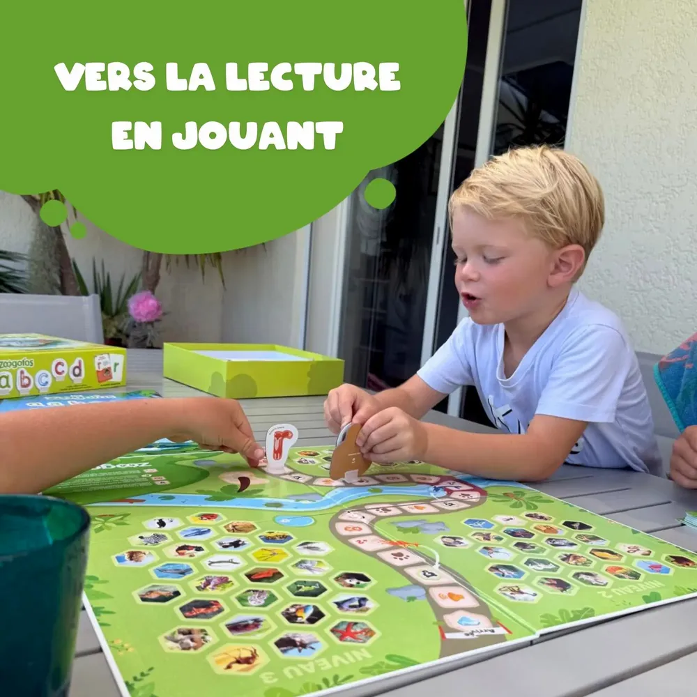 Jeux enfants - Le grand jeu du déclic lecture des Zoogotos - ZOOGOTOS