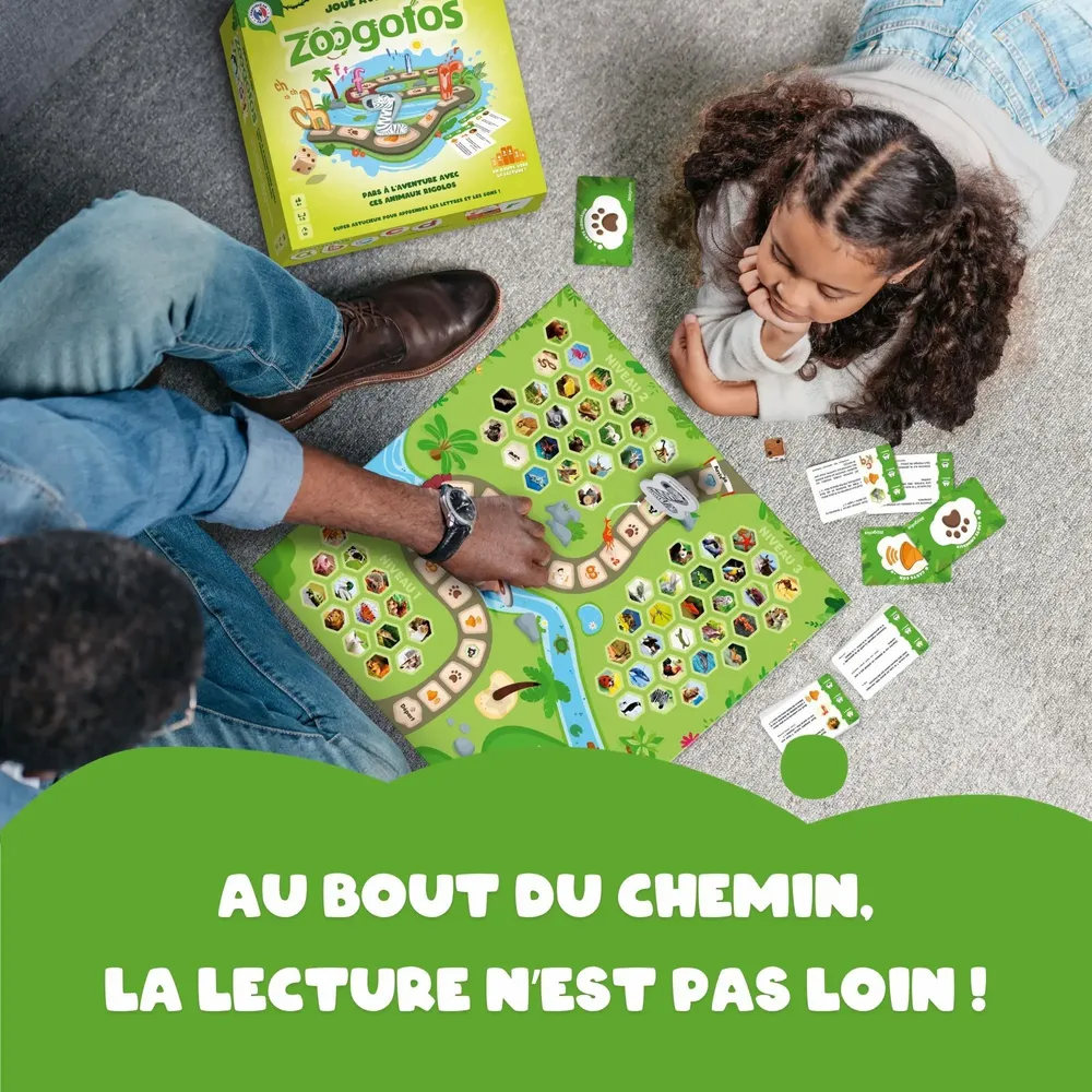 Jeux enfants - Le grand jeu du déclic lecture des Zoogotos - ZOOGOTOS