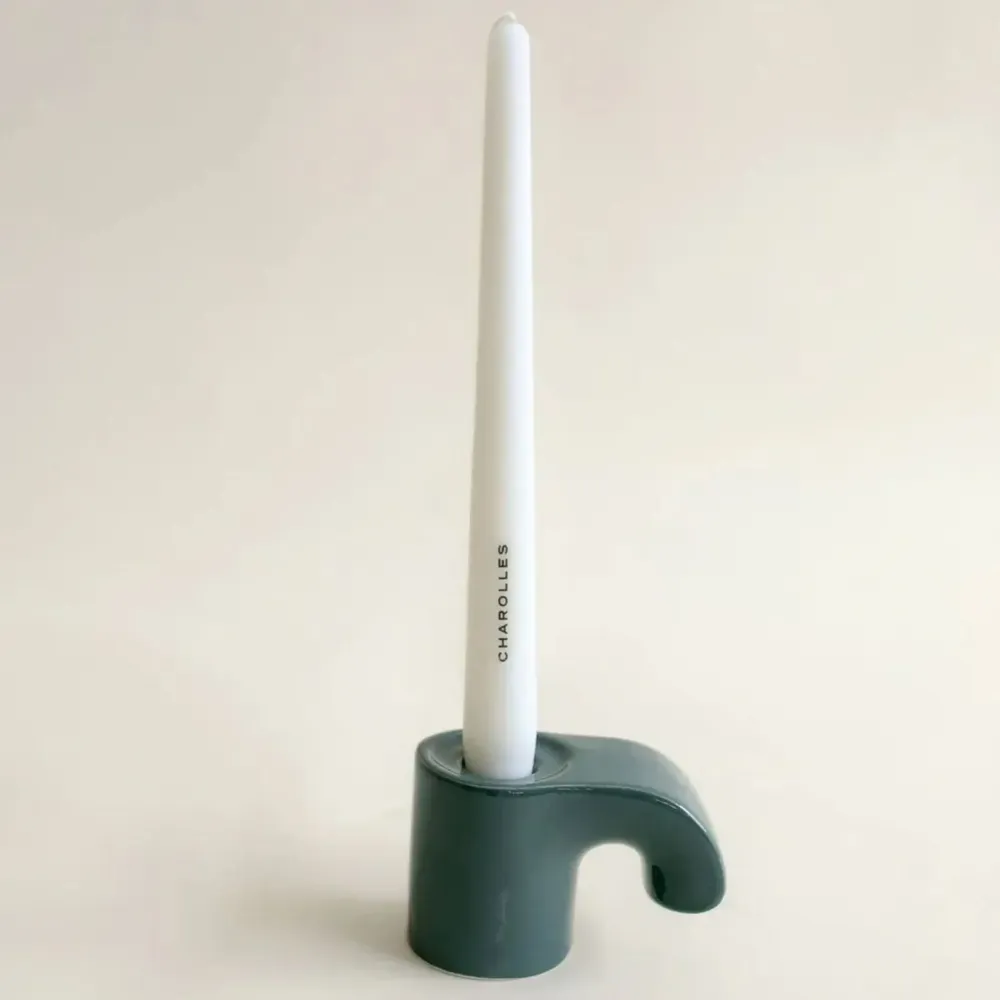 Decorative objects - Archet candle holder with Charolles candles - CHAROLLES
