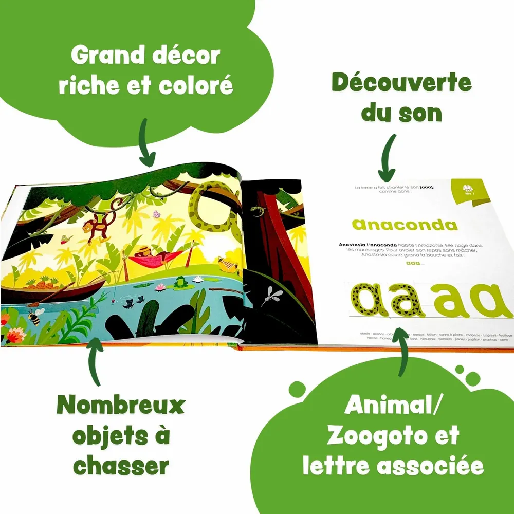 Jeux enfants - L'Album de chasse aux sons des Zoogotos - ZOOGOTOS