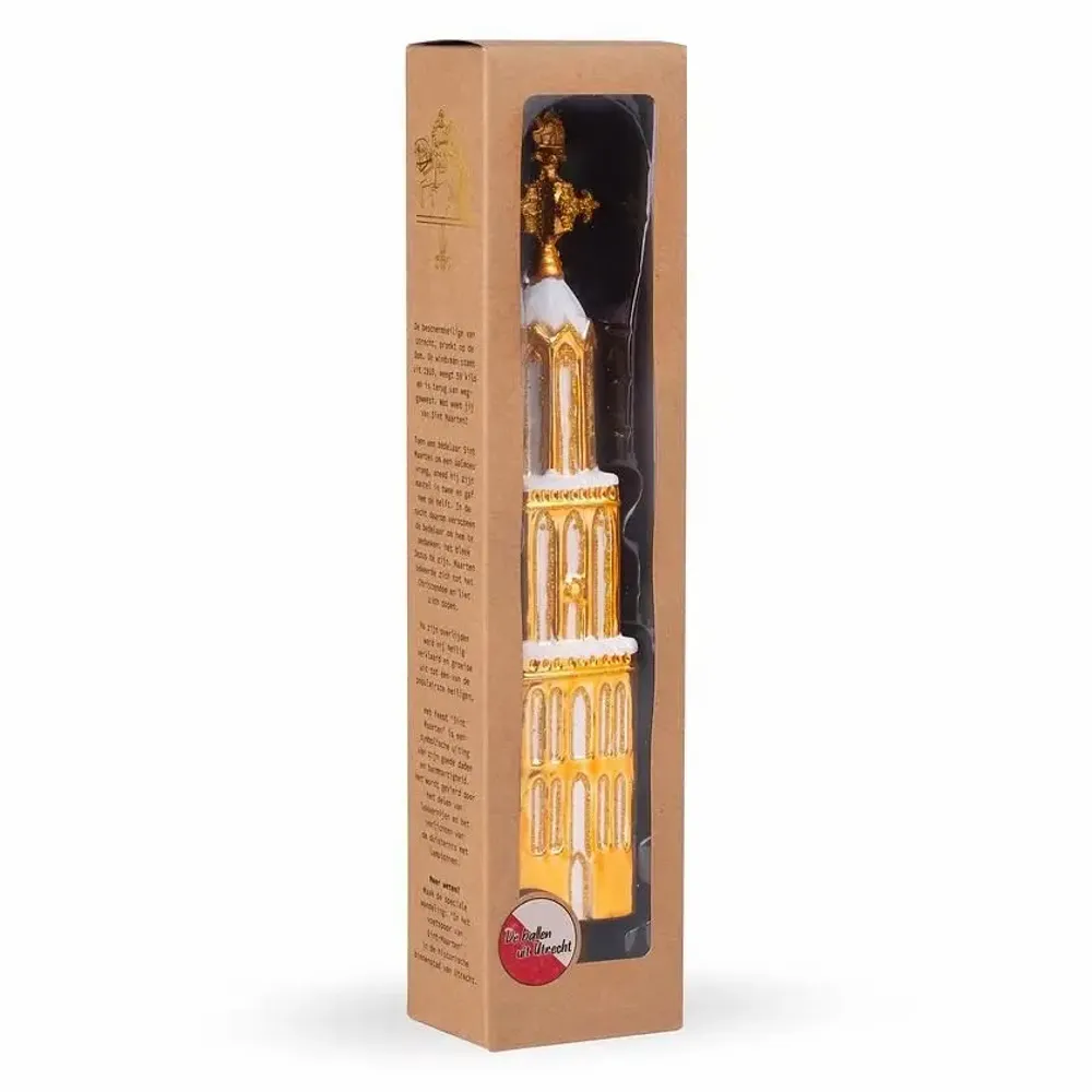 Other Christmas decorations - The Dom Tower Saint Martin tree topper gold - DE BALLEN UIT BV