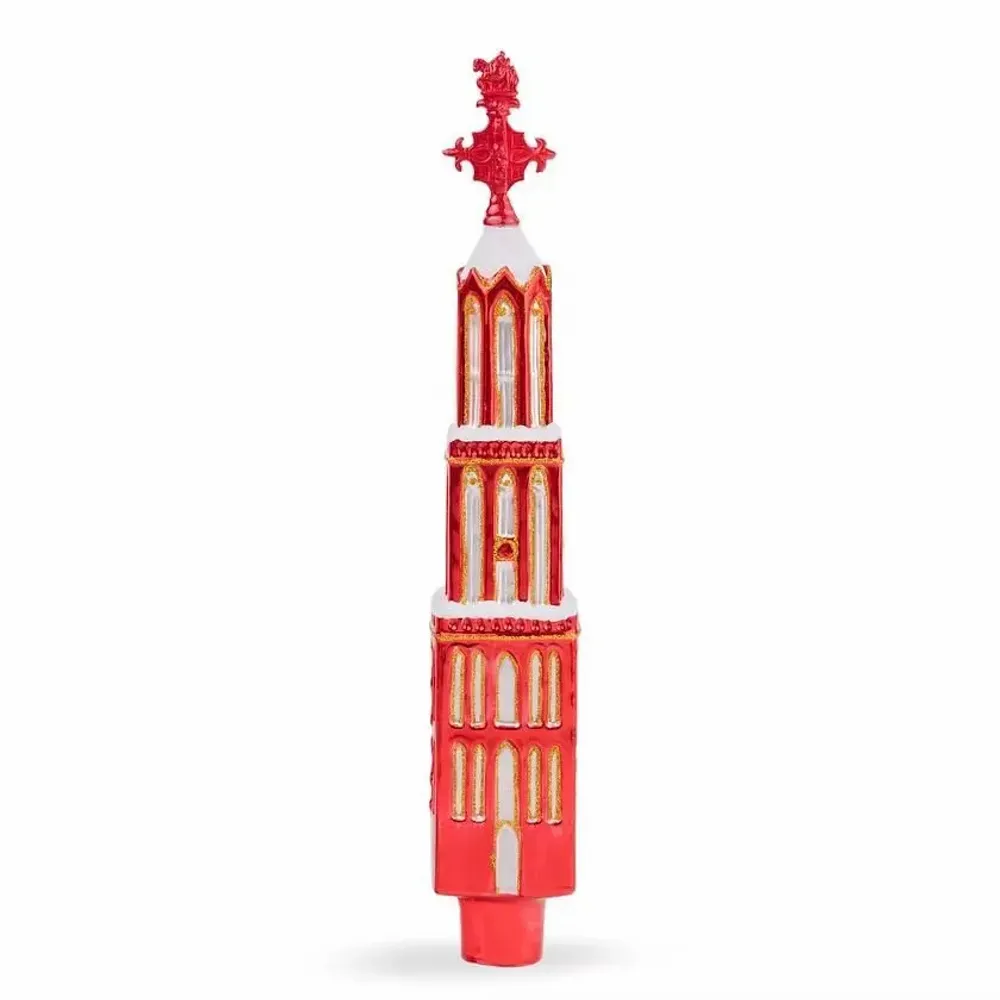 Other Christmas decorations - The Dom Tower Saint Martin tree topper red - DE BALLEN UIT BV