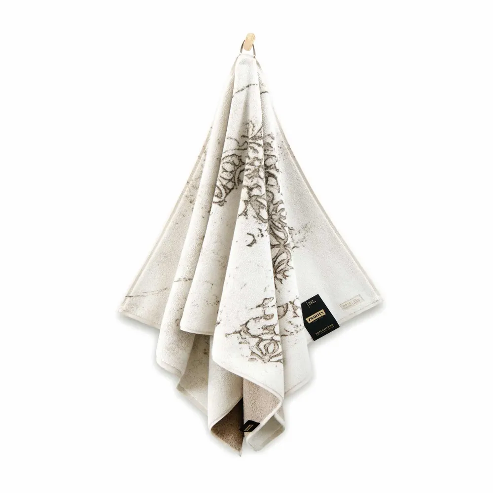 Serviettes de bain - Serviette SAN MARCO 100 % coton biologique certifié GOTS - ZWOLTEX - POLISH TOWEL FACTORY