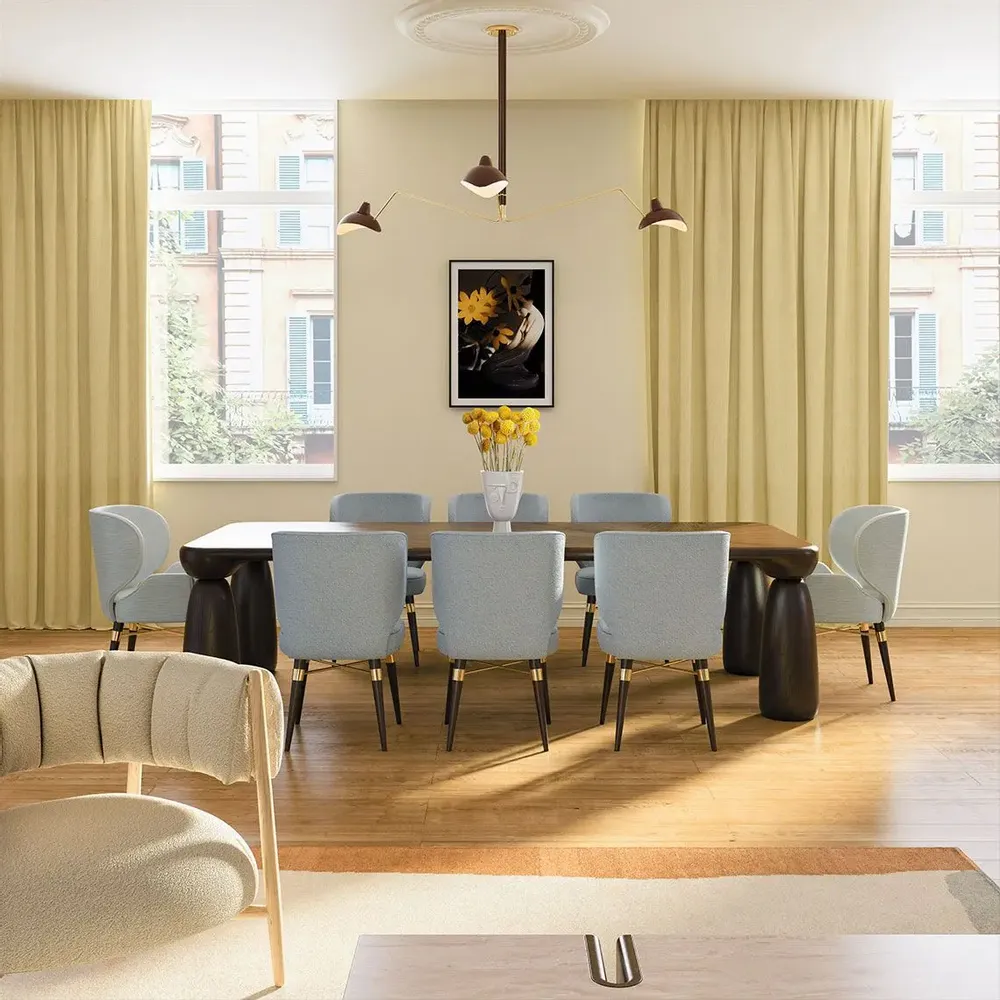 Chairs - Louis Dining Chair Handmade by Ottiu - OTTIU