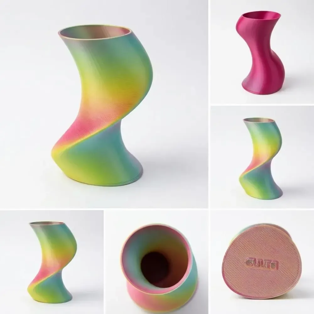 Vases - Vase "BAILE", TROPICAL (lime|pink|turquoise) - AUURA