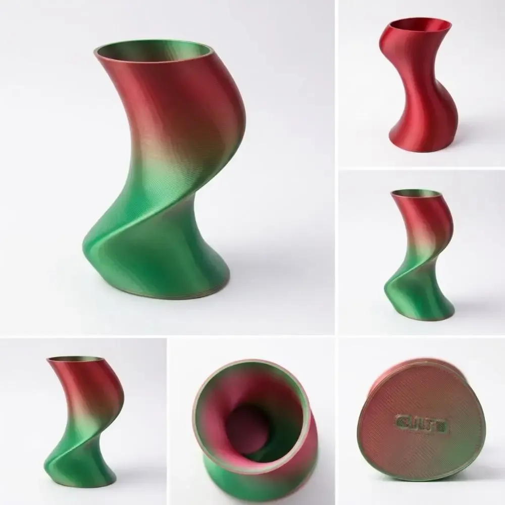 Vases - Vase "BAILE", Green/Red - AUURA