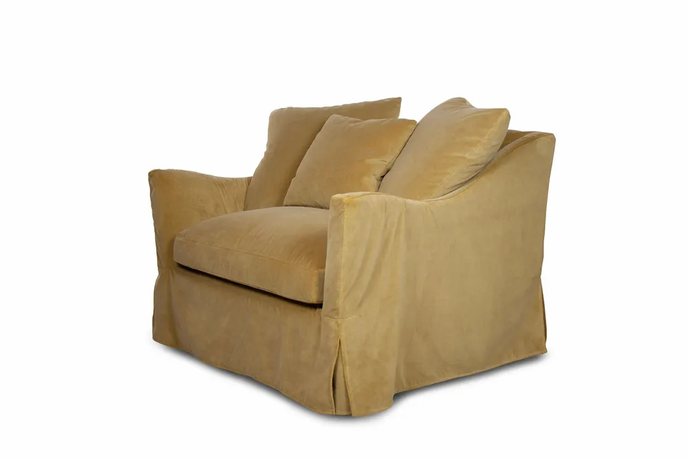Chairs for hospitalities & contracts - Ascot Cushion Loveseat | Armchair - CREARTE COLLECTIONS
