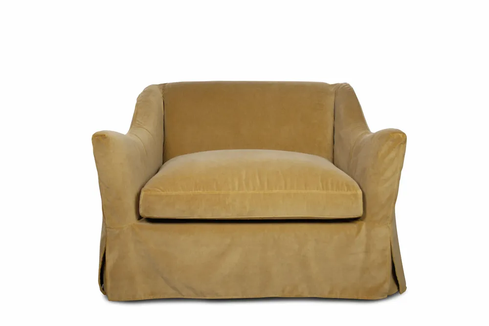 Chairs for hospitalities & contracts - Ascot Cushion Loveseat | Armchair - CREARTE COLLECTIONS