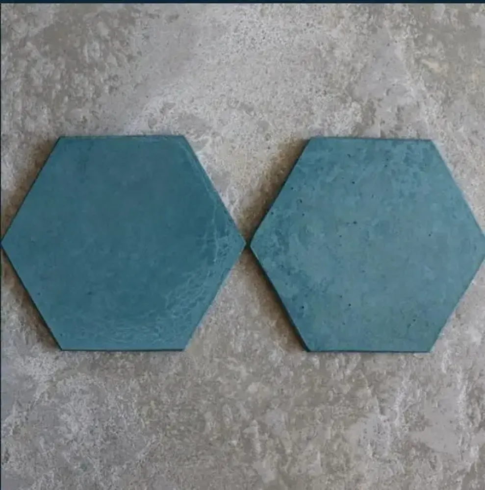 Coffee tables - HEX TILE - WOLKBERG CASTING STUDIOS
