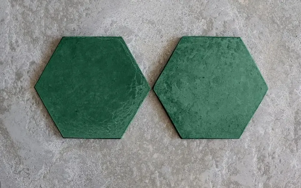 Coffee tables - HEX TILE - WOLKBERG CASTING STUDIOS