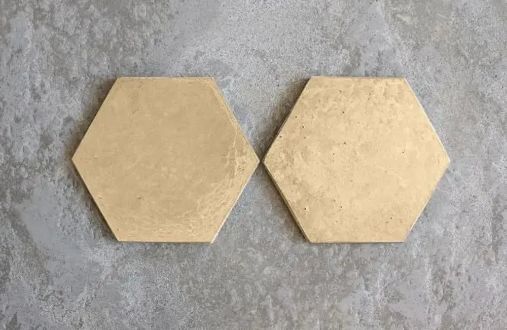 Coffee tables - HEX TILE - WOLKBERG CASTING STUDIOS
