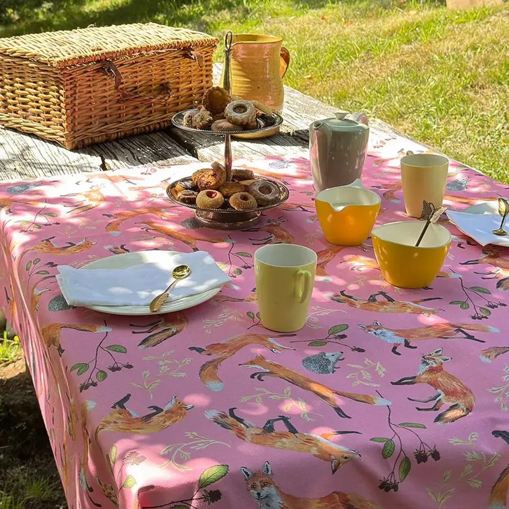 Linge de table textile - Nappe Renards - ZOOH