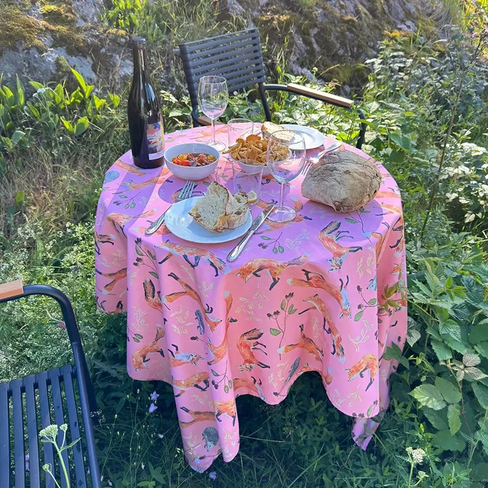 Linge de table textile - Nappe Renards - ZOOH