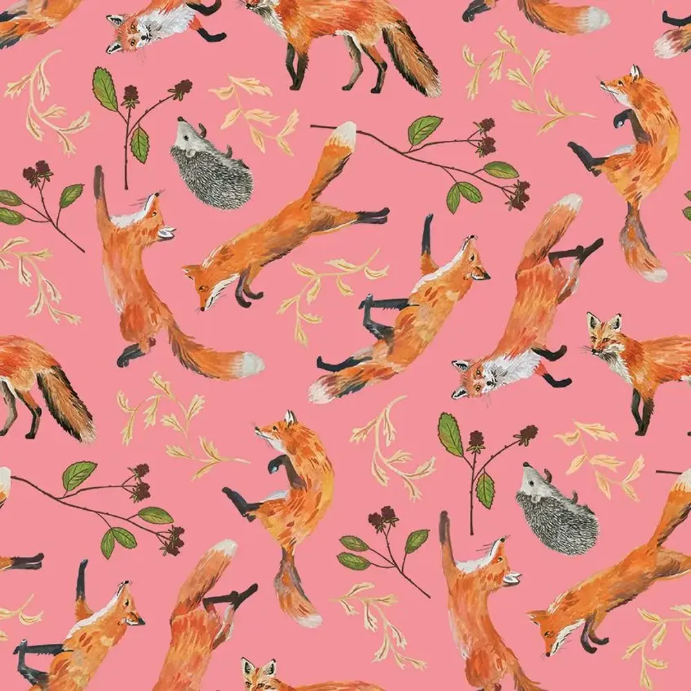 Linge de table textile - Nappe Renards - ZOOH