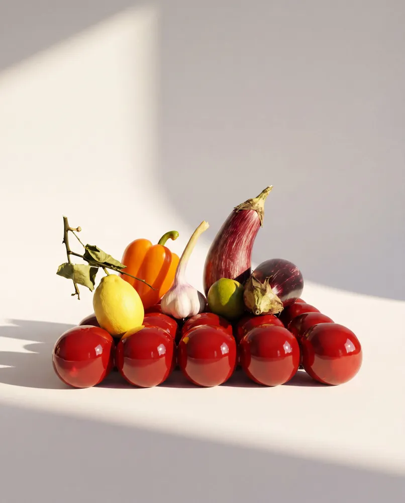 Plats et saladiers - STILL LIFE Bowl - Vermillon - HOUBI