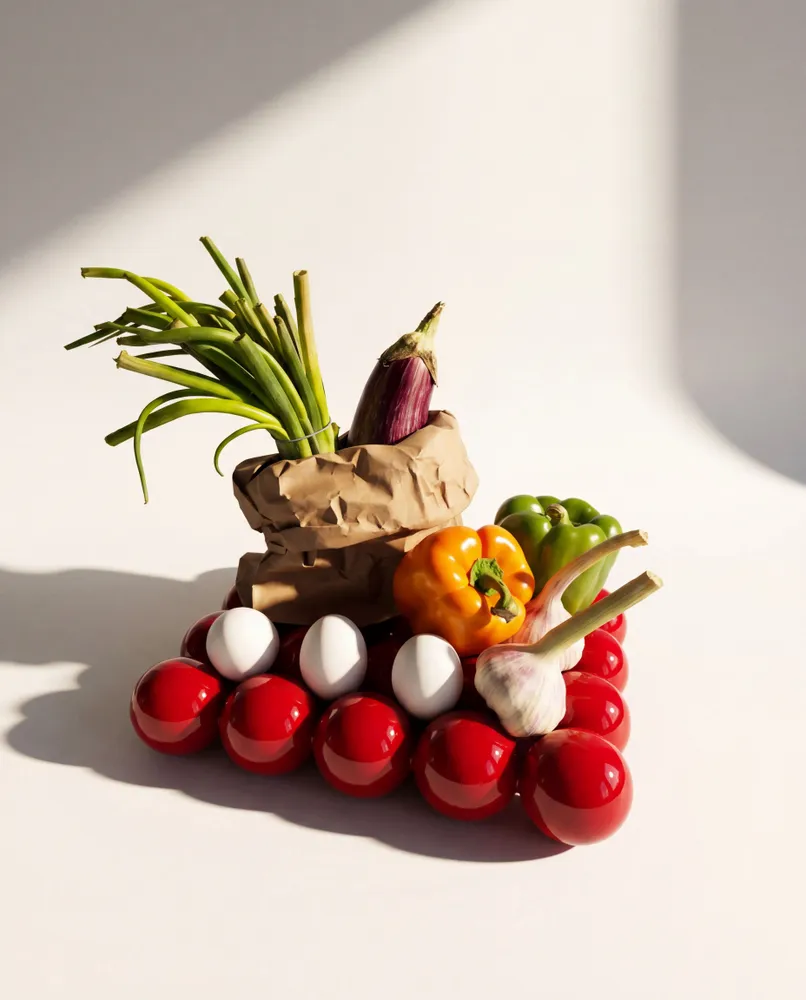 Plats et saladiers - STILL LIFE Bowl - Vermillon - HOUBI