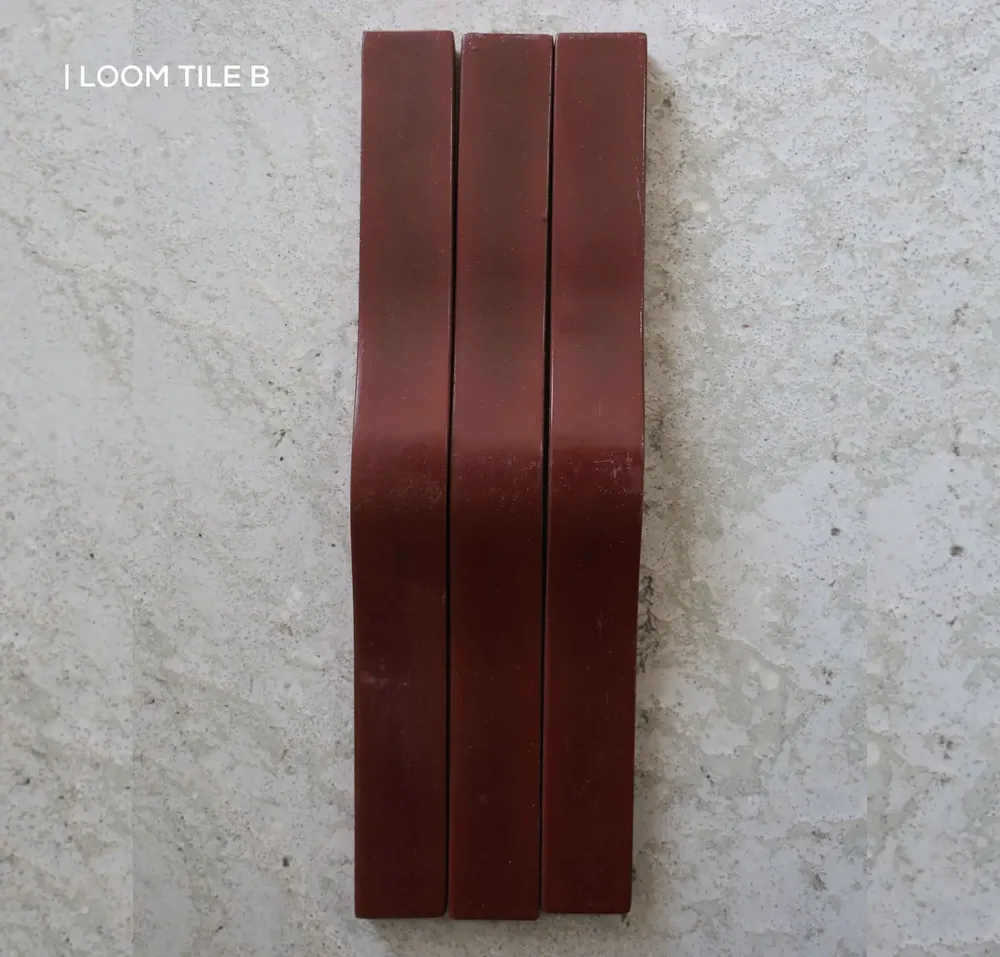 Dining Tables - LOOM TILE - WOLKBERG CASTING STUDIOS