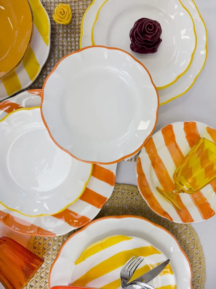 Assiettes au quotidien - Dolcevita - ARCUCCI CERAMICS