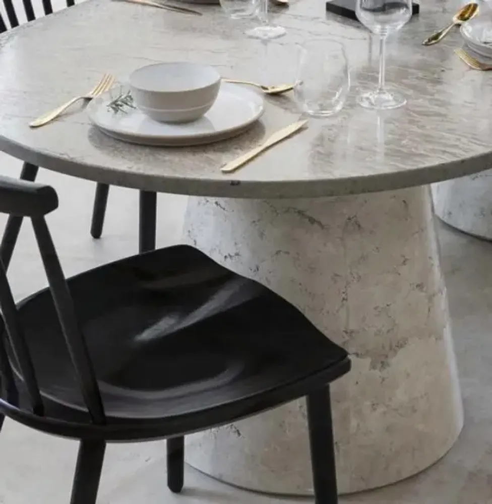 Console table - OBLONG DINING TABLE - WOLKBERG CASTING STUDIOS
