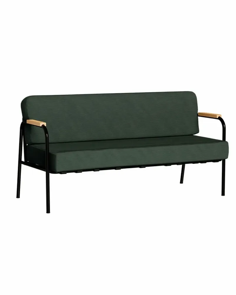 Office furniture and storage - Barnabé 2 seater retro interior sofa - LES GAMBETTES