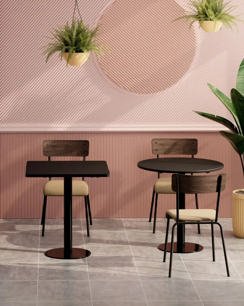 Dining Tables - CENTER FOOT TABLES - LES GAMBETTES