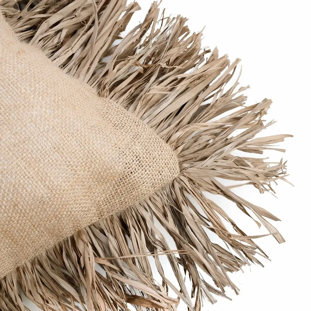 Coussins - Housse De Coussin Jute Bonita - Naturel - 60x60 - BAZAR BIZAR LIVING