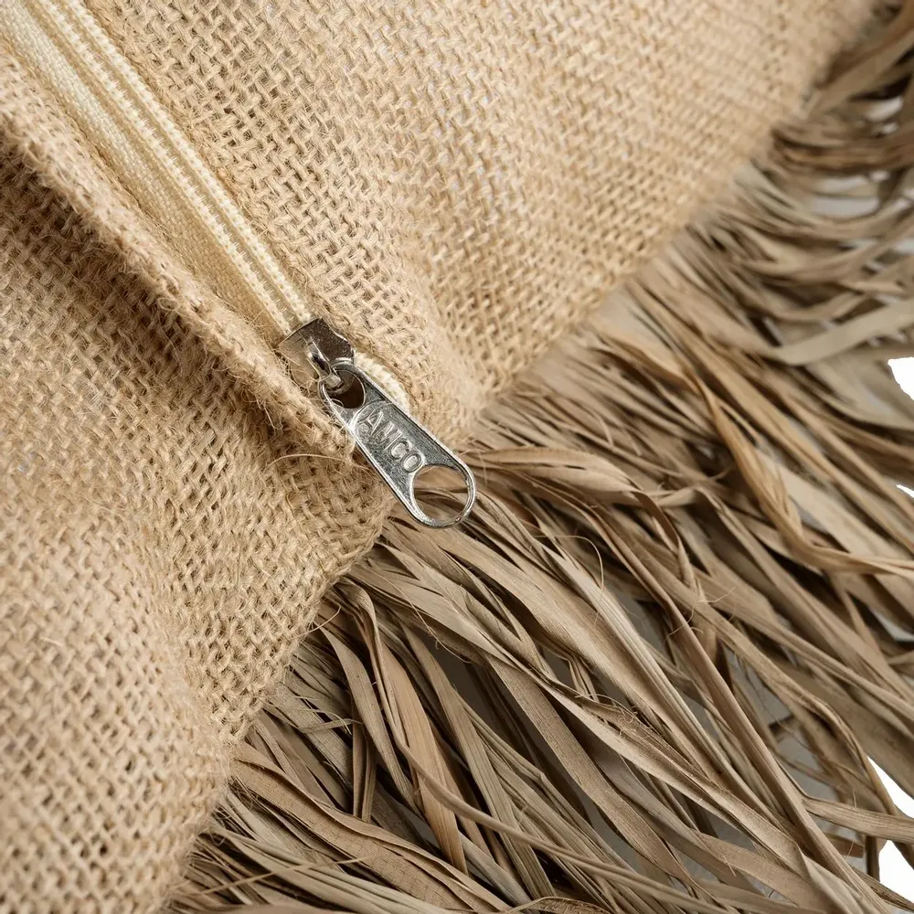 Coussins - Housse De Coussin Jute Bonita - Naturel - 60x60 - BAZAR BIZAR LIVING