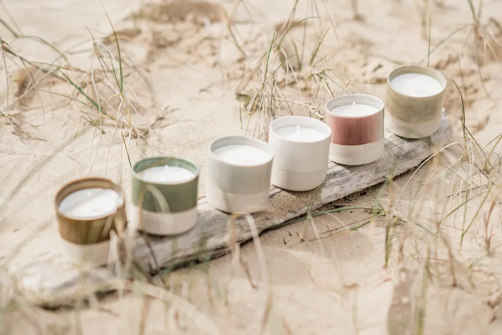 Bougies - Bougie parfumée en céramique - ROSIE COTE ATLANTIQUE FRANCE