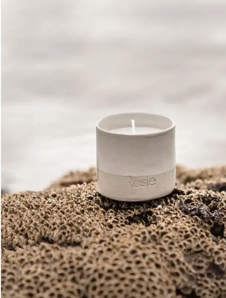 Bougies - Bougie parfumée en céramique - ROSIE COTE ATLANTIQUE FRANCE