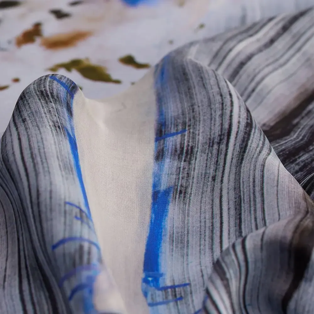 Foulards et écharpes - Crystal Foulard en soie | 90x90 cm - ELCIELA