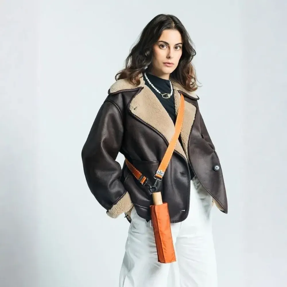 Prêt-à-porter - Parapluie mains libres compact automatique - SMATI