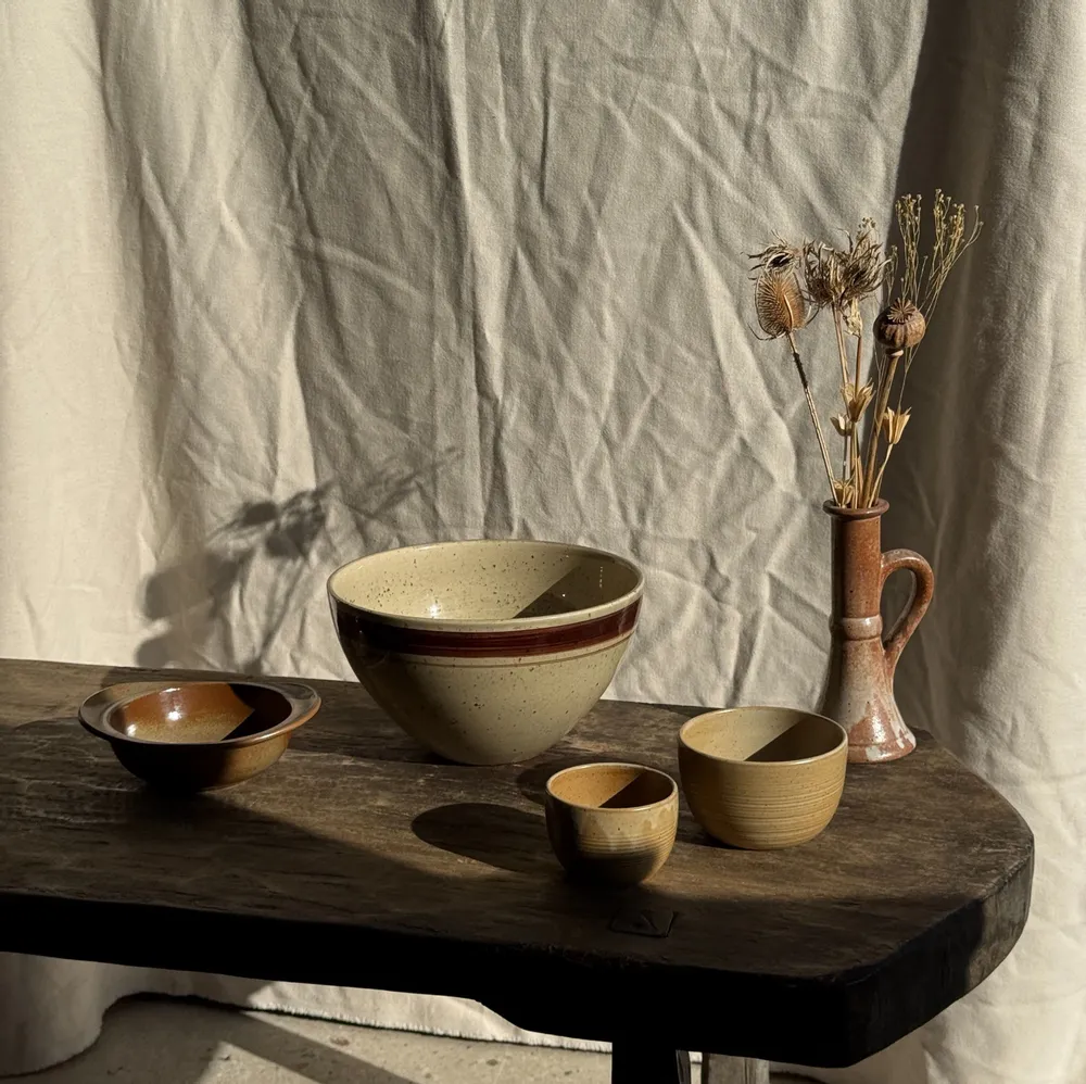 Bols - Mini bol en grès CNP Village France H7,5 D12 - OFFICE OBJETS