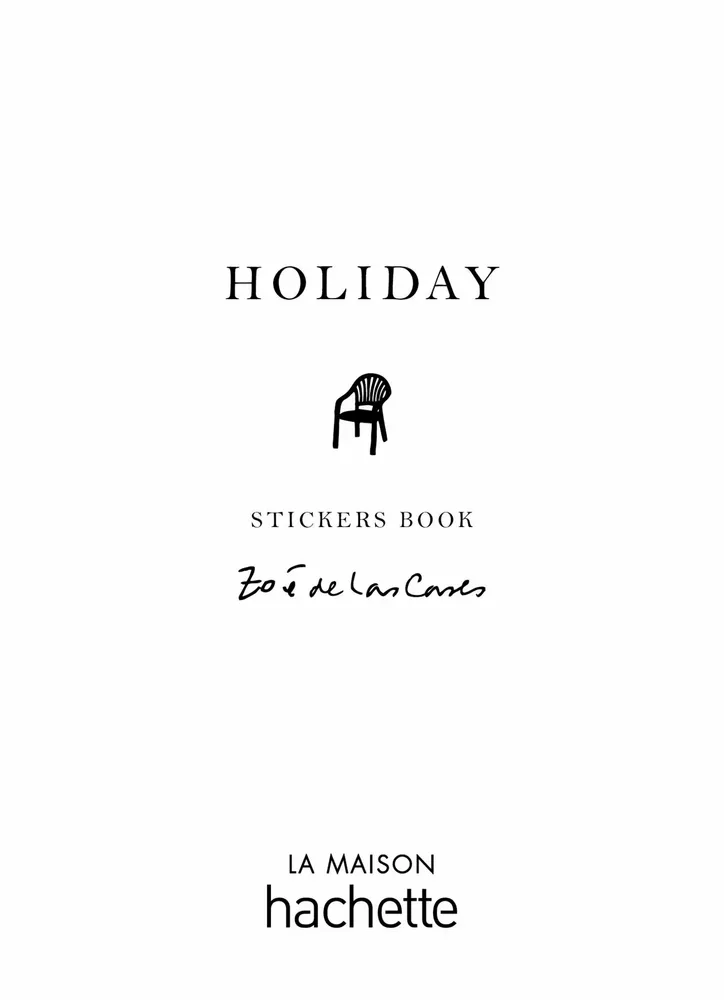 Papeterie - Holiday Stickers book - HACHETTE LIVRE