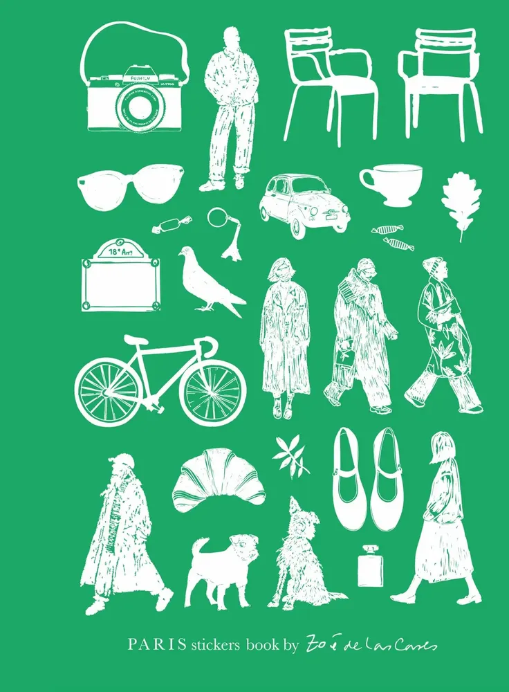 Stationery - Paris Stickers Book - HACHETTE LIVRE