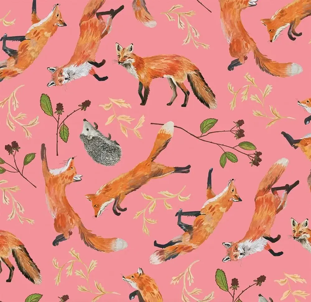Linge de table textile - Serviette de Table - Renards - ZOOH