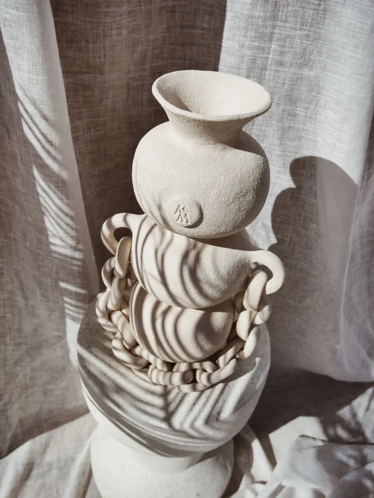 Ceramic - OLYMPE vase - ATELIER MUSES