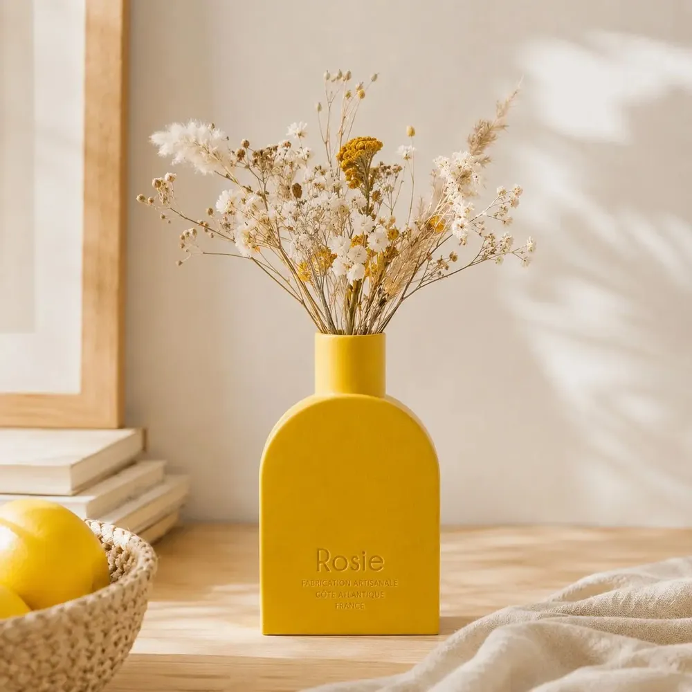 Vases - Vase en cire végétale parfumée - L'Apothicaire - ROSIE COTE ATLANTIQUE FRANCE