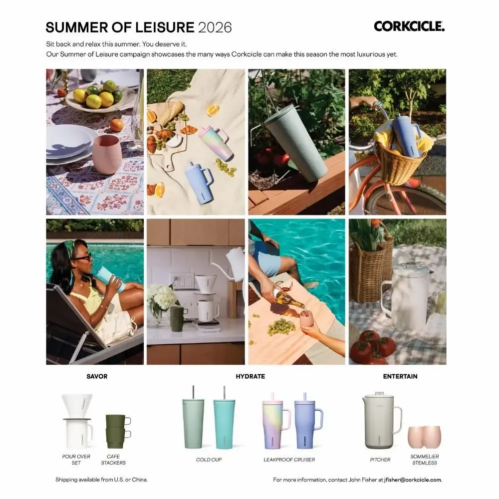 Tasses et mugs - Les indispensables pour un été de détente - CORKCICLE CAPITAL GROUP