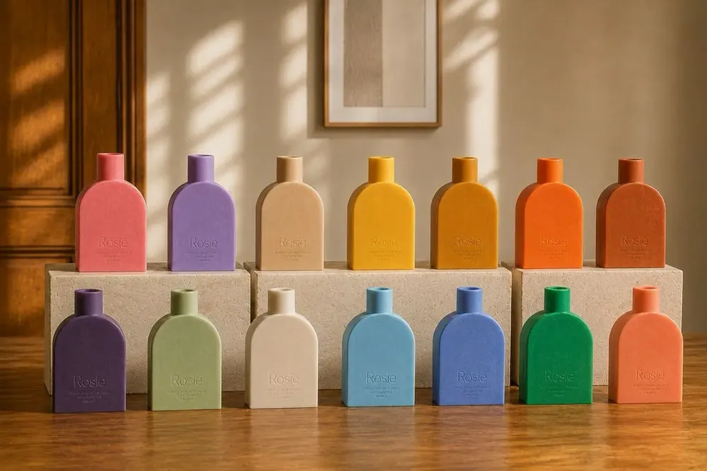 Vases - Vase en cire végétale parfumée - L'Apothicaire - ROSIE COTE ATLANTIQUE FRANCE
