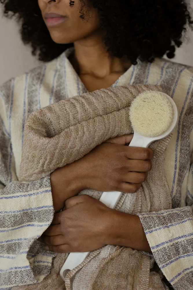 Bath towels - Linen towels and bathrobes - woven in Finland - LAPUAN KANKURIT - FINLAND